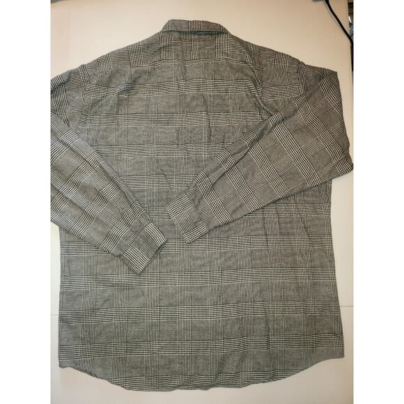 Polo Ralph Lauren Shirt Men's L Black/White Houndstooth Button Up Lowell Sport - Picture 11 of 11